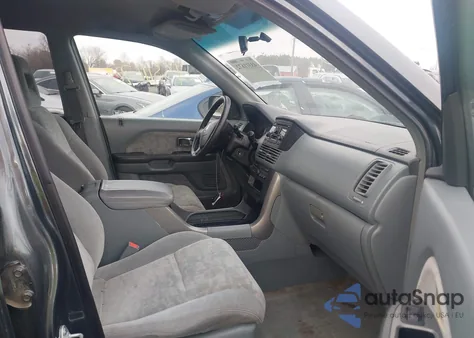 2004 Honda Pilot Ex from USA, damaged, VIN 2HKYF18404H504717